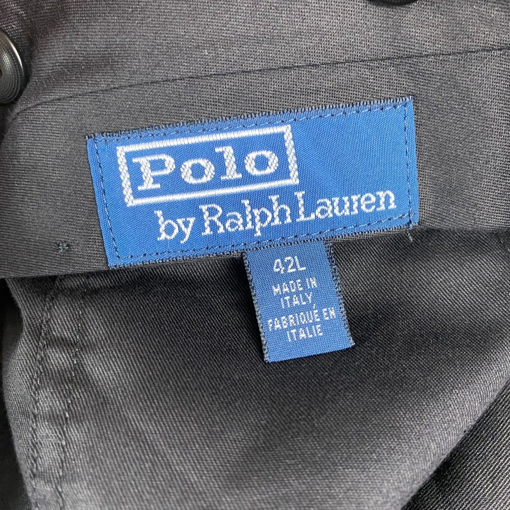 Polo Ralph Lauren Mens Wool Barathea Tuxedo 42L Tailored fit blue NWOT Italy - Picture 16 of 16